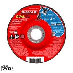4-1/2 in. Aluminum Oxide Dual Cut and Grind Disc