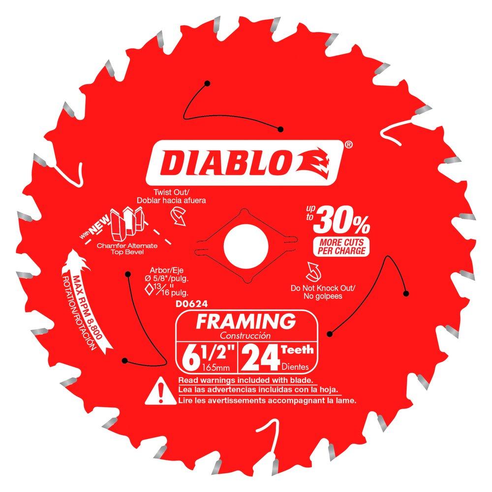 Diablo Tools Red Tico&trade; Hi-Density Carbide Circular Saw Blade 