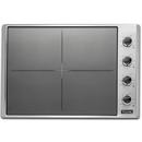 30 in. 4-Burner Induction Cooktop in Stainless Steel with Transmetallic Glass