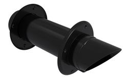 6 in. Plastic C-Vent Wall Terminal Kit