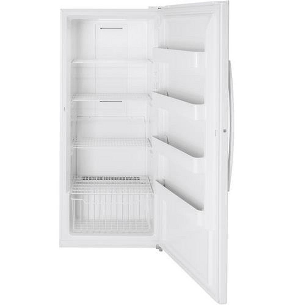 GE® White 76-1/2 in. 21.3 cu. ft. Freezer 