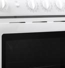 GE Hotpoint White 23-3/4 in. Electric 4-Burner Coil Freestanding Range 