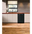 GE&reg; Black 23-3/4 in. 16 Place Settings Dishwasher 
