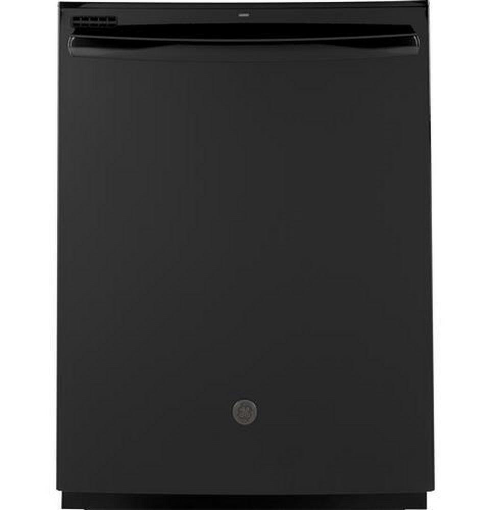 GE&reg; Black 23-3/4 in. 16 Place Settings Dishwasher 