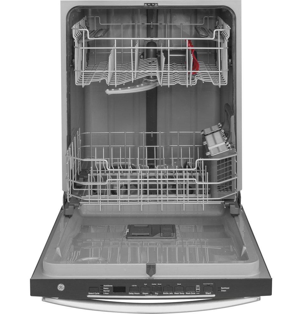 GE&reg; Stainless Steel 23-3/4 in. 16 Place Settings Dishwasher 