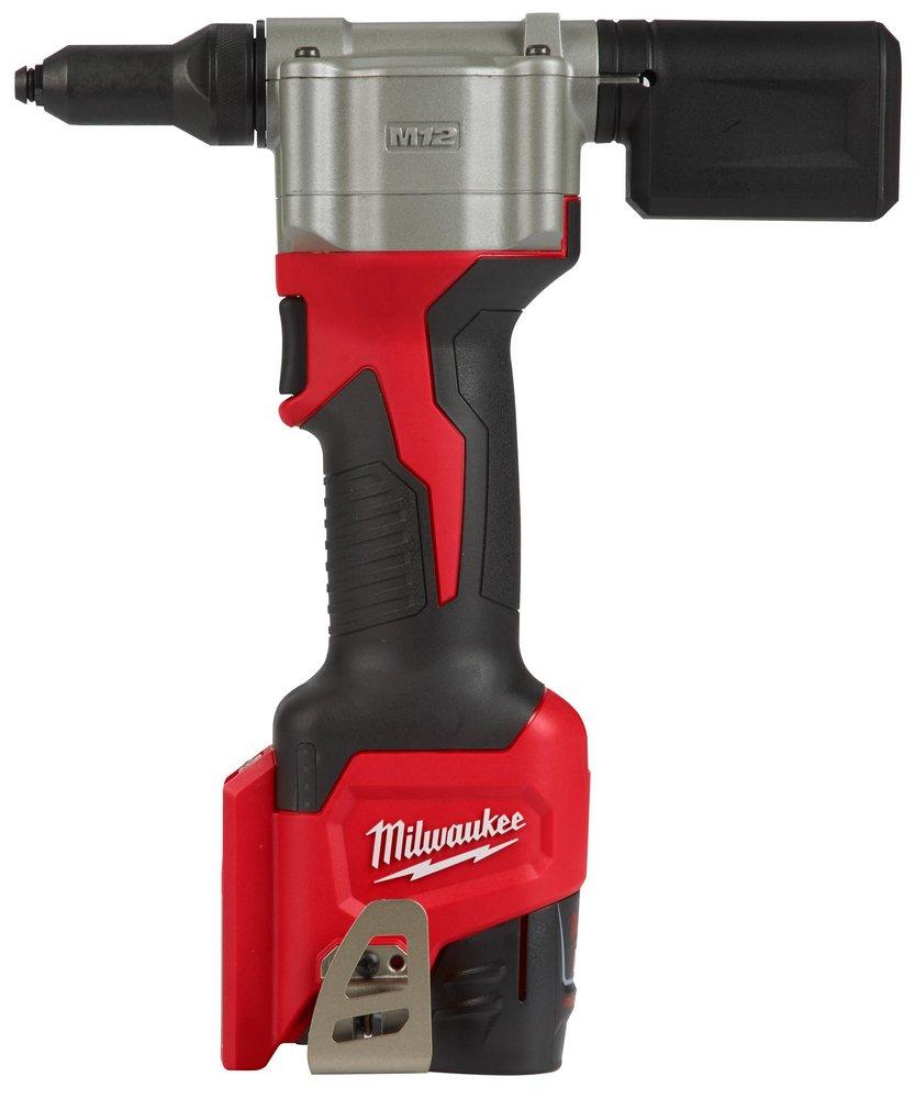 Milwaukee&reg; Red 12V Rivet Tool Kit 