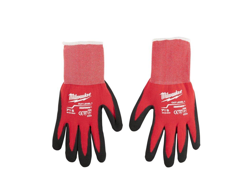 Milwaukee&reg; Silver Nitrile Coated Lycra, Fabric and Nylon Gloves 