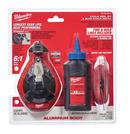 Milwaukee&reg; Red Aluminum and Metal Chalk Reel Kit with Blue Chalk and Bonus Line 