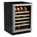 23-7/8 in. 6.4 cu. ft. Wine Cooler in Black Stainless