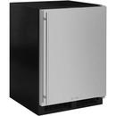 23-7/8 in. 4.9 cu. ft. Compact Refrigerator in Black Stainless Steel