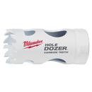 Milwaukee&reg; White 1/4 in. Hole Dozer 1 Piece 