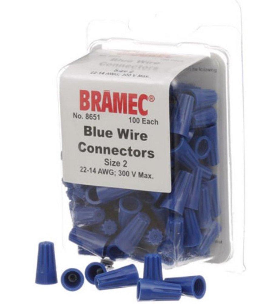 Screw-on Wire Connectors in Blue 