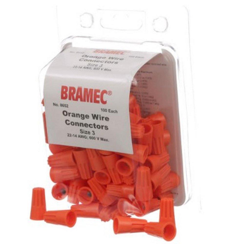 Bramec Corporation Orange Wire Connector 