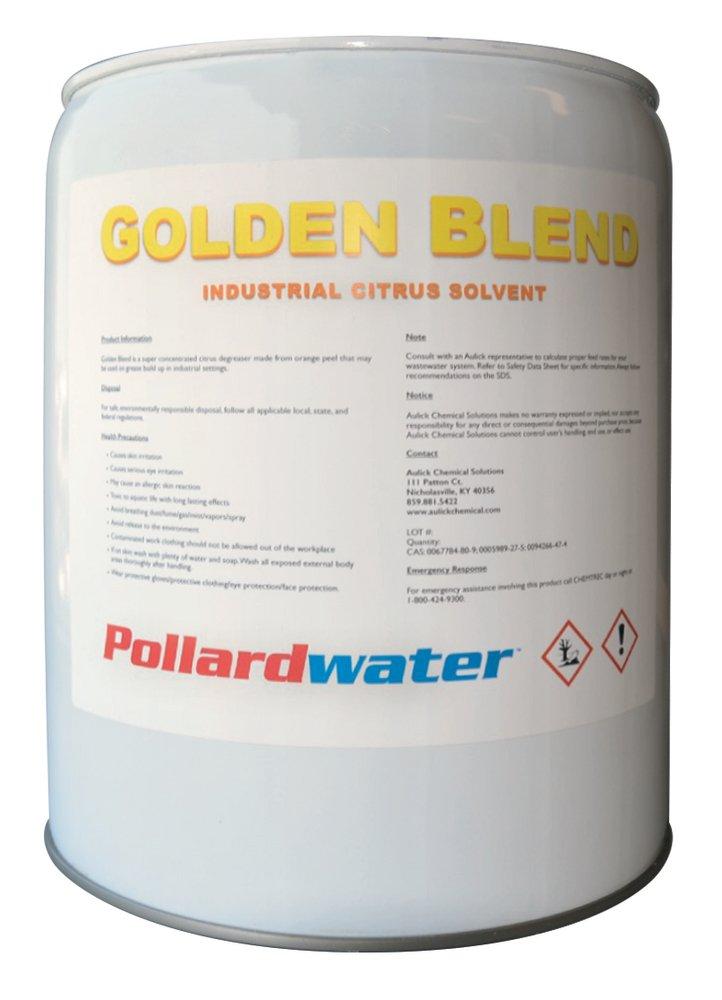 Aulick Chemical Solutions Metal Pail Gold Solvent Blend 