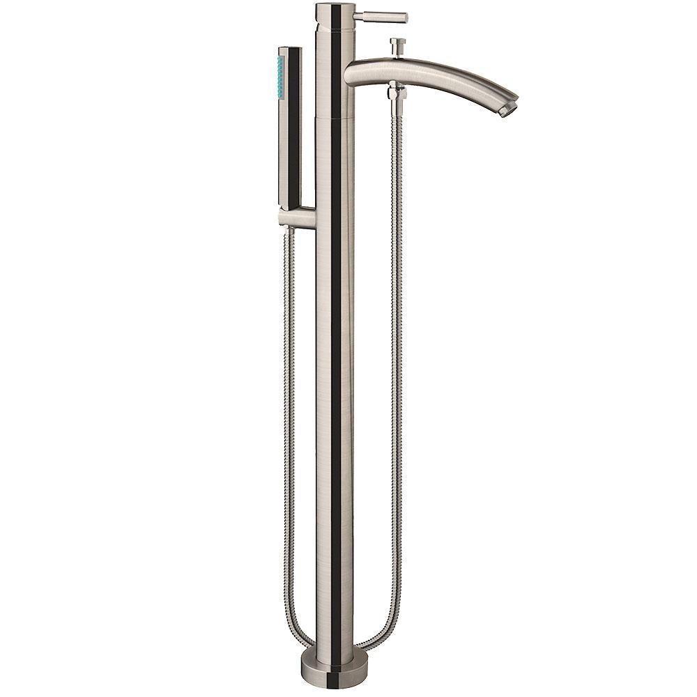 TARON TUB FILLER BRUSHED NICKEL 