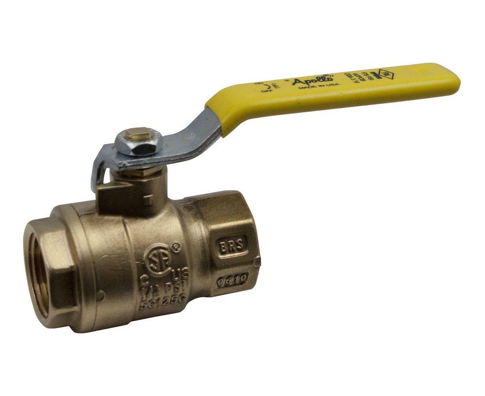 Apollo Valves Brass Brass Full Port NPT 600# Ball Valve 