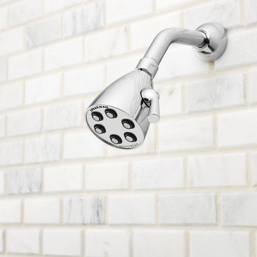 Speakman Polished Chrome Multi Function Flood, Full and Rain Showerhead 