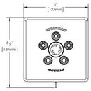 Speakman Polished Chrome Single Function Full Showerhead 