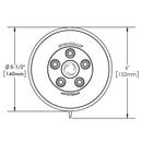 Speakman Polished Chrome 1.75 gpm 3-Function Round Showerhead 