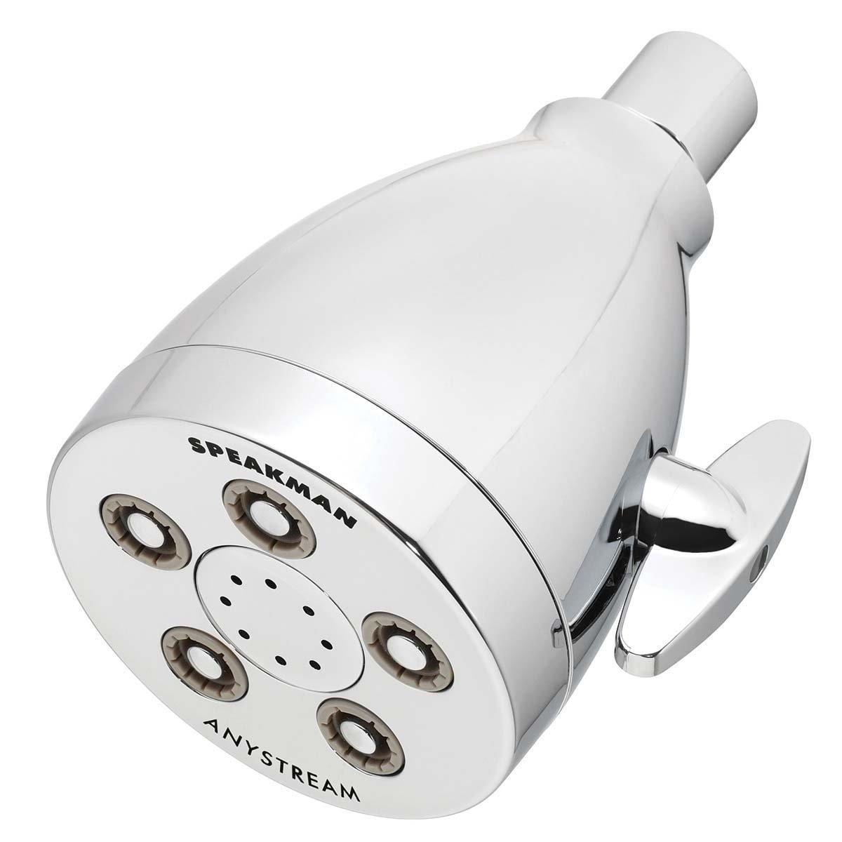 Speakman Polished Chrome 1.75 gpm 3-Function Round Showerhead 