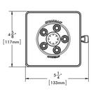 Speakman Polished Chrome Single Function Full Showerhead 