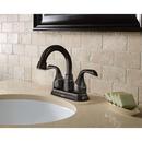 Moen Mediterranean Bronze Two Handle Centerset/Minispread Bathroom Sink Faucet 
