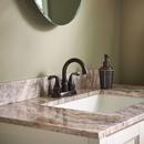 Moen Mediterranean Bronze Two Handle Centerset/Minispread Bathroom Sink Faucet 