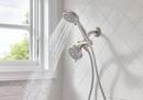 Moen Spot Resist Brushed Nickel Multi Wide Coverage, Downpour, Massage, Drench and Rinse Showerhead 