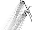 Moen Spot Resist Brushed Nickel Multi Wide Coverage, Downpour, Massage, Drench and Rinse Showerhead 