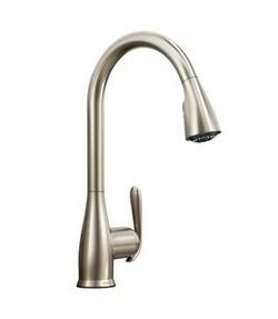 Single Handle Pull Down Kitchen Faucet in Spot Resist&trade; Stainless