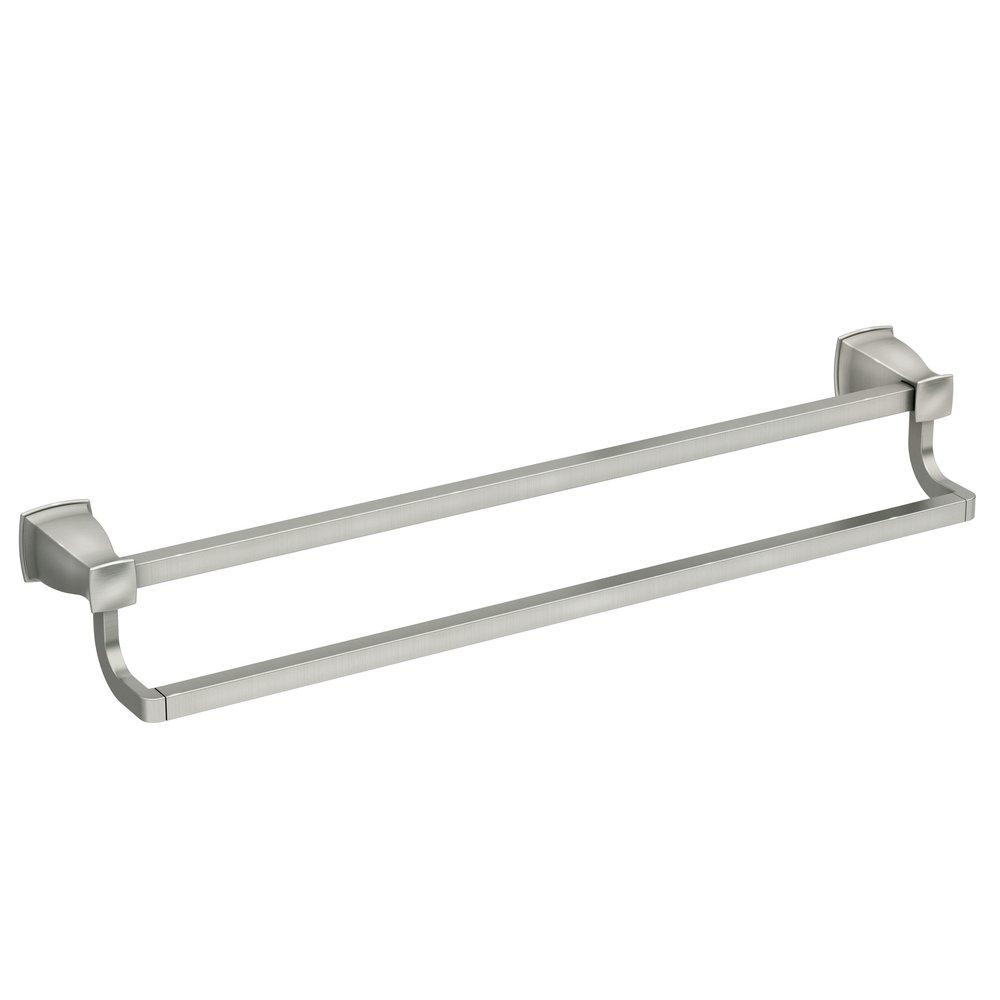 Moen Brushed Nickel 24 in. Towel Bar 