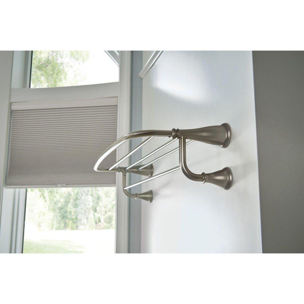 24 in. Towel Bar in Brushed Nickel 