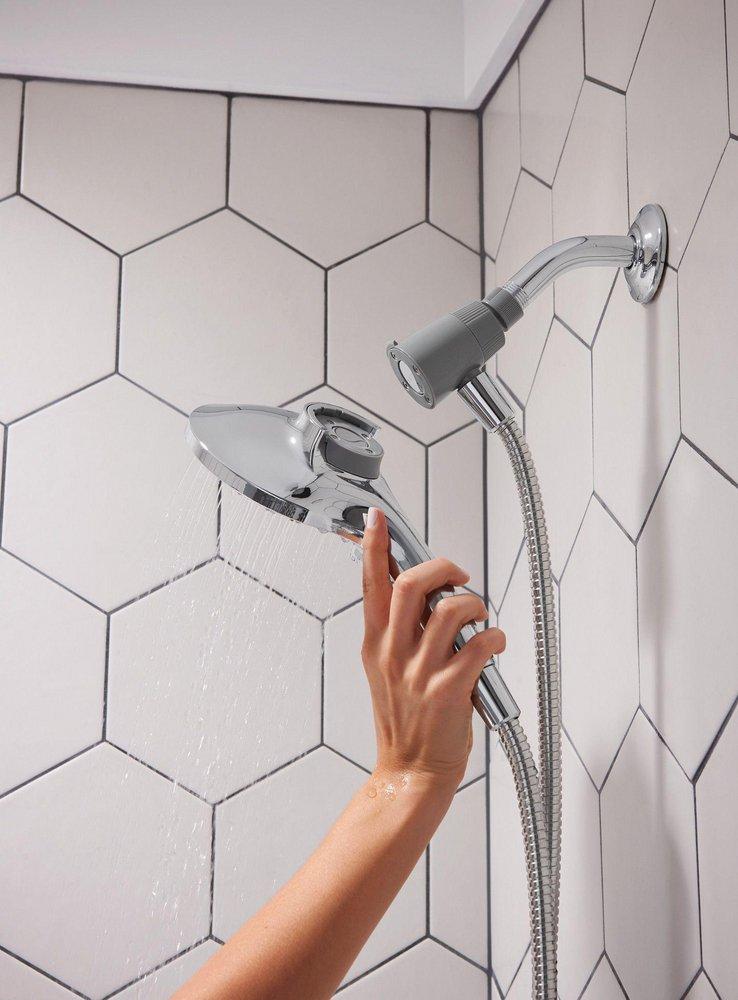 Moen Polished Chrome 1.75 gpm 6-function Combination Hand Shower Faucet 
