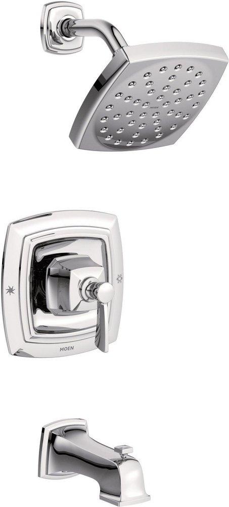 Moen Chrome Single Handle Single Bathtub & Shower Faucet Trim Only 