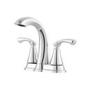 Moen Chrome Centerset Bathroom Sink Faucet with Double Lever Handle 