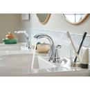 Moen Chrome Centerset Bathroom Sink Faucet with Double Lever Handle 