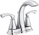 Moen Chrome Centerset Bathroom Sink Faucet with Double Lever Handle 