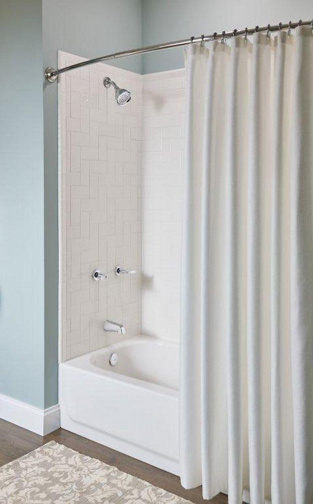 Moen Polished Chrome Two Handle Single Bathtub & Shower Faucet 