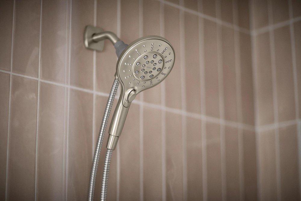 Moen Spot Resist&trade; Brushed Nickel 1.75 gpm 6-function Combination Hand Shower Faucet 