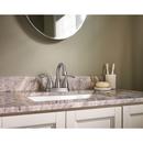 Moen Spot Resist&trade; Brushed Nickel Two Handle Centerset/Minispread Bathroom Sink Faucet 