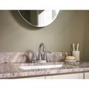 Moen Spot Resist&trade; Brushed Nickel Two Handle Centerset/Minispread Bathroom Sink Faucet 