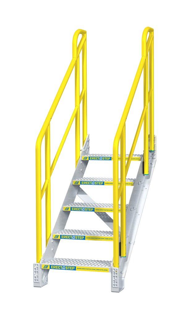 ErectaStep&reg; Yellow Aluminum Step Ladder 