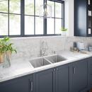 PROFLO&reg; Stainless Steel 33 x 22 in. Double Bowl Dual Mount Kitchen Sink in Stainless Steel 