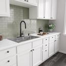 PROFLO&reg; Stainless Steel 33 x 22 in. Stainless Steel Single Bowl Dual-Mount Kitchen Sink 