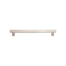 7-9/16 x 1/2 in. Zinc Alloy Pull in Brushed Satin Nickel