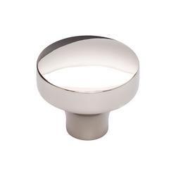 1-1/2 x 1-1/2 in. Zinc Alloy Knob in Polished Nickel