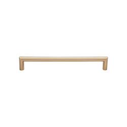 8 x 7/16 in. Zinc Alloy Pull in Honey Bronze