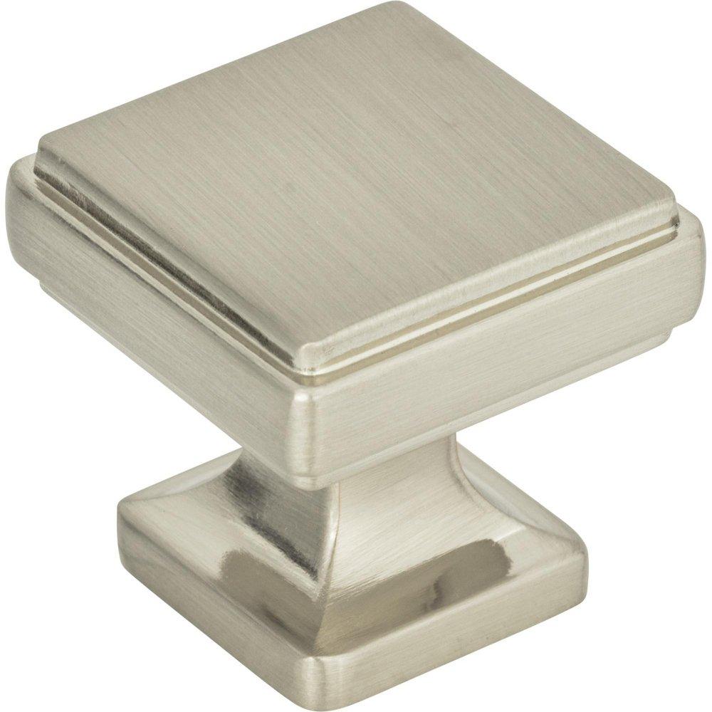 Atlas Homewares Brushed Nickel Zinc Alloy Rectangular Knob 