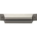 5-1/4 x 1 in. Zinc Alloy Cup Pull in Ash Grey