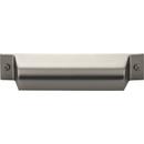 Top Knobs Ash Grey 5-1/4 x 1 in. Zinc Alloy Cup Pull 